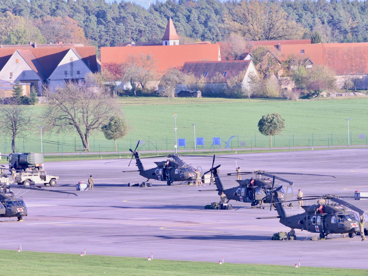 Hubschrauberflugplatz Katterbach